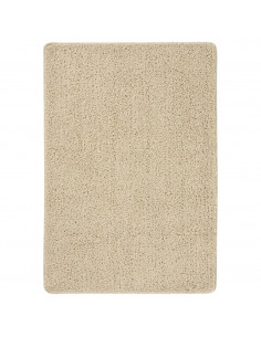 Tappeto Shaggy Crema 160x230 cm Antiscivolo