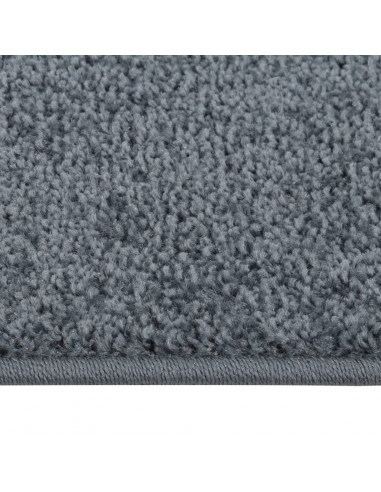 Tappeto a Pelo Corto 140x200 cm Antracite