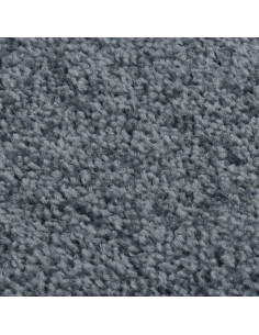 Tappeto a Pelo Corto 160x230 cm Antracite 2