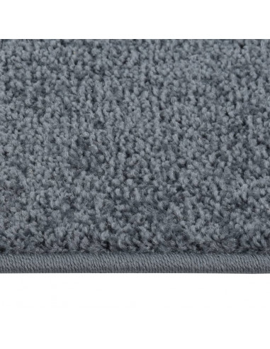 Tappeto a Pelo Corto 160x230 cm Antracite