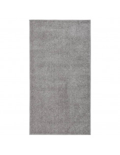 Tappeto a Pelo Corto 80x150 cm Grigio