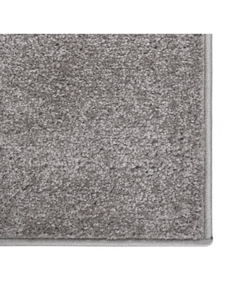 Tappeto a Pelo Corto 80x150 cm Grigio