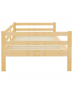 Dormeuse in Legno Massello di Pino 90x200 cm