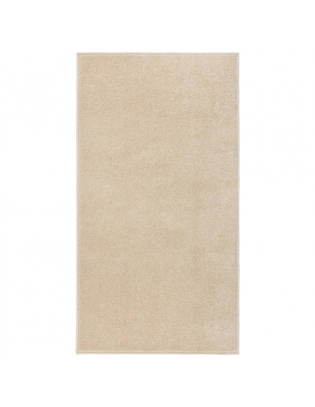 Tappeto a Pelo Corto 80x150 cm Beige