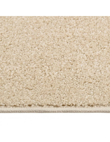 Tappeto a Pelo Corto 80x150 cm Beige