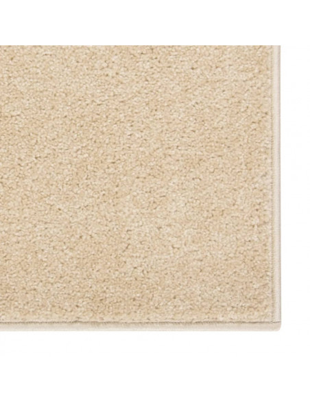Tappeto a Pelo Corto 80x150 cm Beige