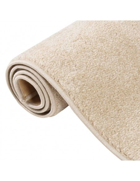 Tappeto a Pelo Corto 80x150 cm Beige