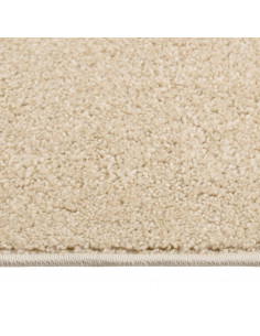 Tappeto a Pelo Corto 160x230 cm Beige 2