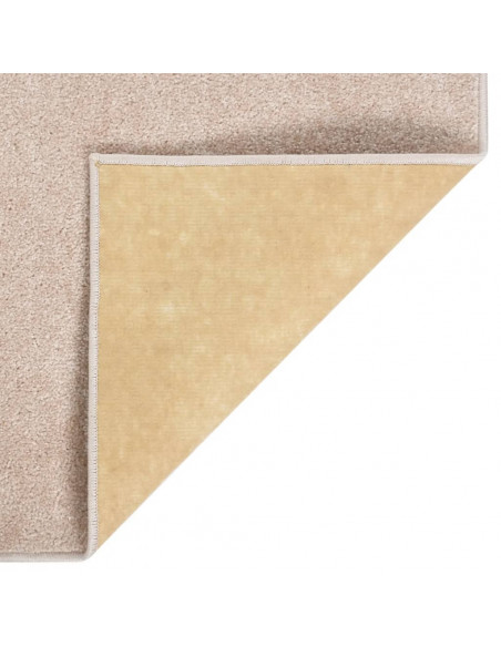 Tappeto a Pelo Corto 120x170 cm Beige Scuro