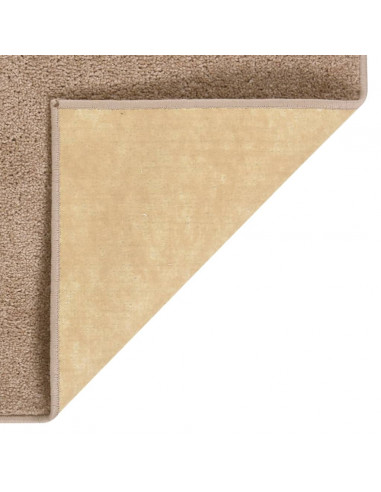 Tappeto a Pelo Corto 160x230 cm Marrone