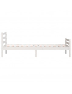 Giroletto Bianco in Legno Massello 100x200 cm