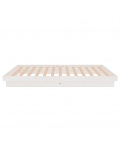 Giroletto Bianco in Legno Massello 100x200 cm