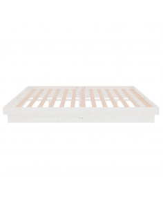 Giroletto Bianco in Legno Massello 135x190 cm Double