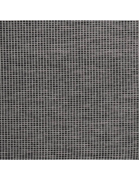 Tappeto da Esterni a Tessitura Piatta 100x200 cm Grigio