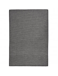 Tappeto da Esterni a Tessitura Piatta 160x230 cm Grigio