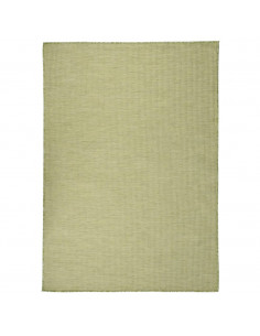 Tappeto da Esterni a Tessitura Piatta 160x230 cm Verde