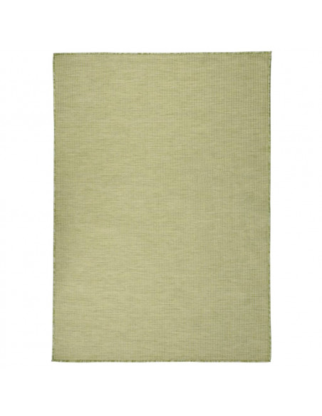 Tappeto da Esterni a Tessitura Piatta 160x230 cm Verde