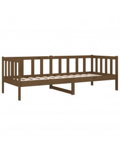 Dormeuse Miele 80x200 cm in Legno Massello di Pino