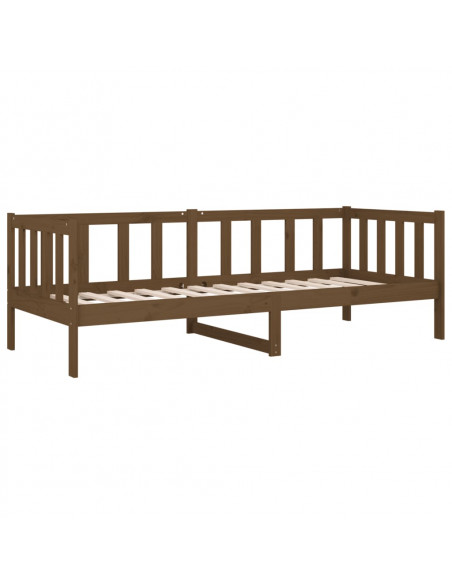 Dormeuse Miele 80x200 cm in Legno Massello di Pino