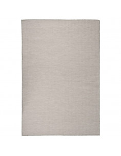 Tappeto da Esterni a Tessitura Piatta 120x170 cm Tortora