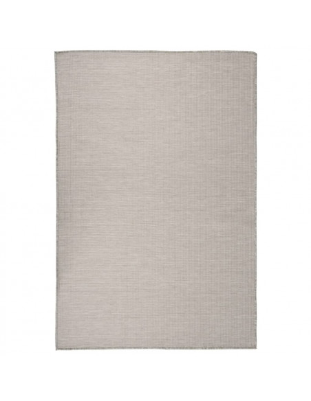 Tappeto da Esterni a Tessitura Piatta 120x170 cm Tortora