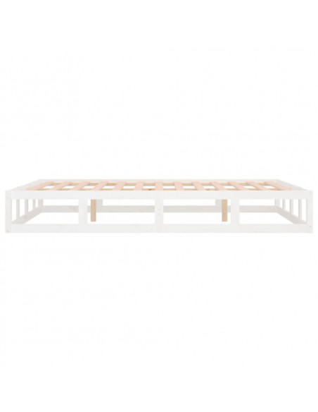 Giroletto Bianco 140x190 cm in Legno Massello