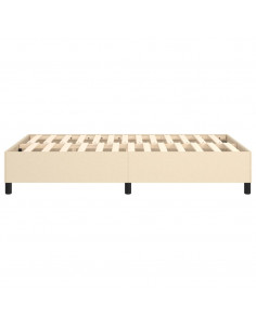 Giroletto a Molle Crema 120x200 cm in Tessuto