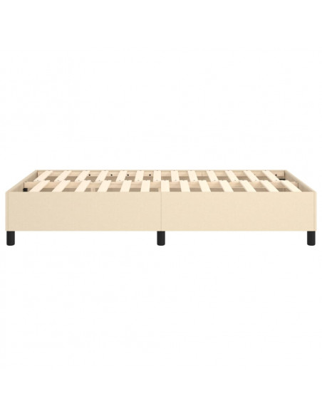 Giroletto a Molle Crema 120x200 cm in Tessuto