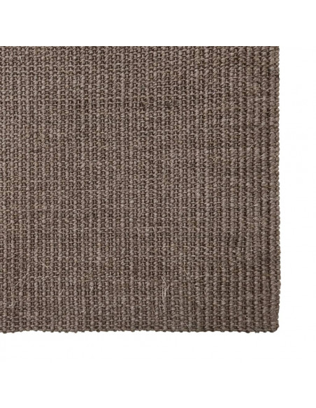 Tappeto in Sisal Naturale 66x350 cm Marrone