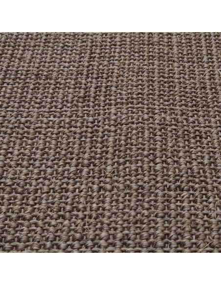 Tappeto in Sisal Naturale 66x350 cm Marrone