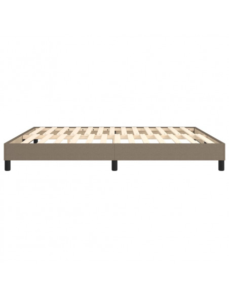 Giroletto a Molle Tortora 180x200 cm in Tessuto