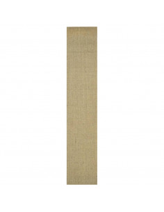 Tappeto in Sisal Naturale 66x350 cm Verde