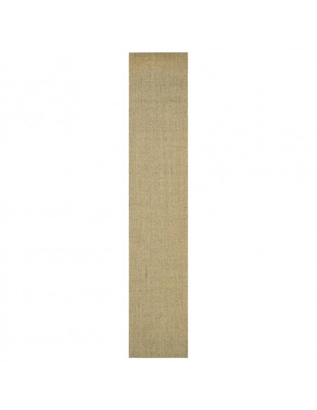 Tappeto in Sisal Naturale 66x350 cm Verde