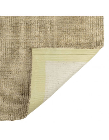 Tappeto in Sisal Naturale 66x350 cm Verde