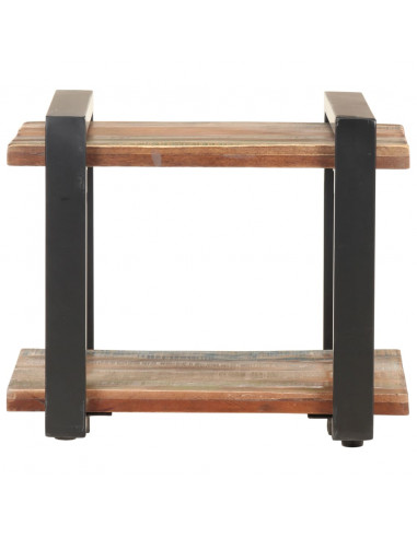 Comodino 50x40x40 cm in Legno Massello di Recupero