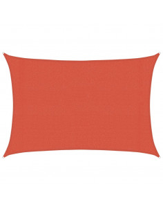 Vela Parasole 160 g/m² Terracotta 3x4,5 m in HDPE 2
