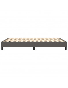 Giroletto a Molle Grigio 140x200 cm in Similpelle