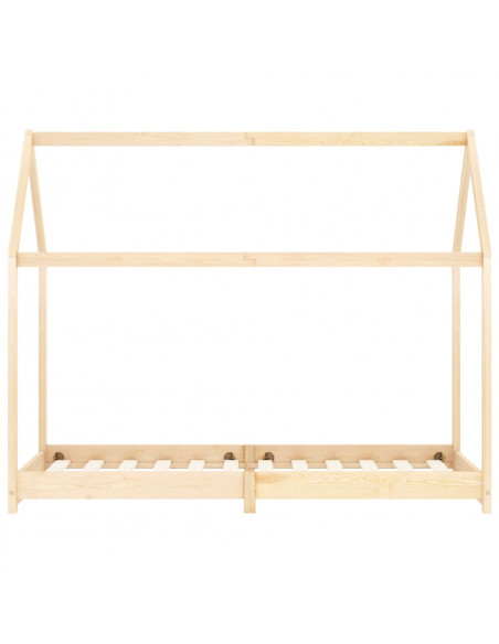 Giroletto per Bambini in Legno Massello di Pino 90x200 cm