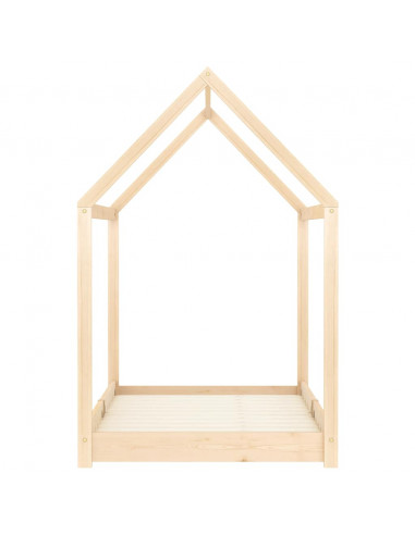 Giroletto per Bambini in Legno Massello di Pino 90x200 cm