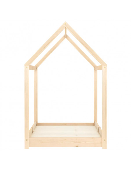 Giroletto per Bambini in Legno Massello di Pino 90x200 cm