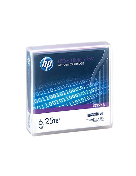 HPE LTO-6 Ultrium 6.25TB RW Data Tape