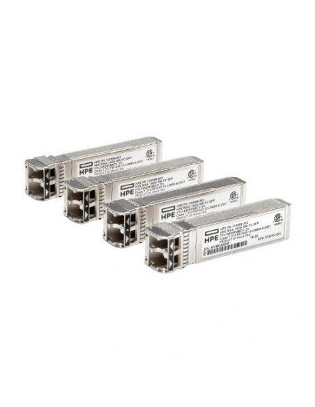 HPE MSA 16Gb Short Wave Fibre Channel SFP+ 4-Pack Transceiver