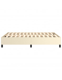 Giroletto a Molle Crema 140x200 cm in Similpelle