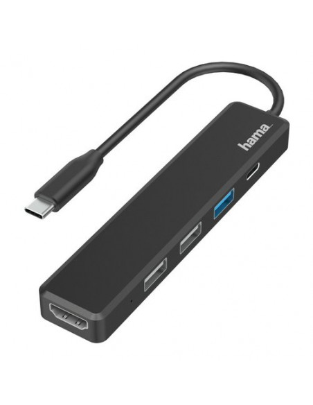 HUB Hama 00200117 Usb Type C con Hdmi Black Black