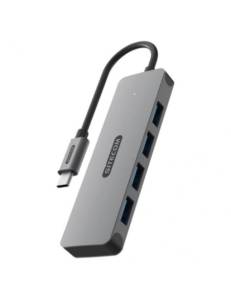 HUB Sitecom CN 5009 USB C Gray Gray