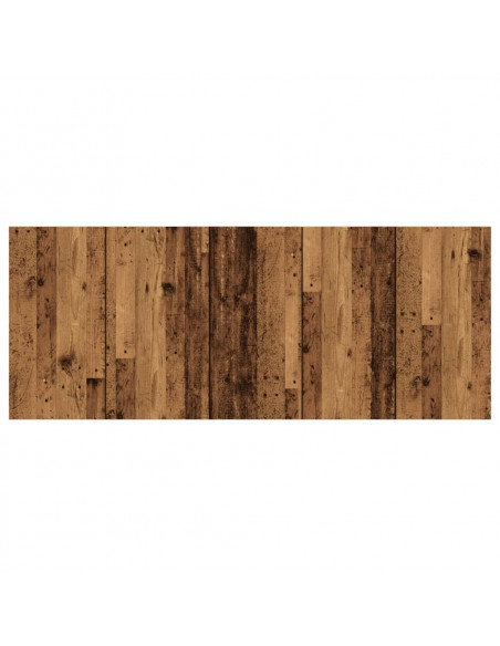 Testiera Legno Antico 200x1,5x80 cm Legno Multistrato