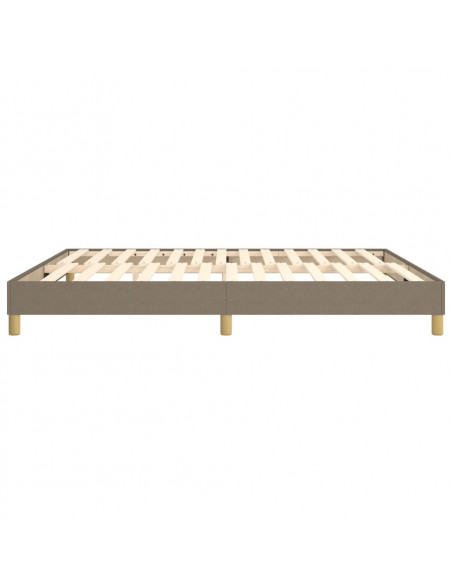 Giroletto a Molle Tortora 160x200 cm in Tessuto