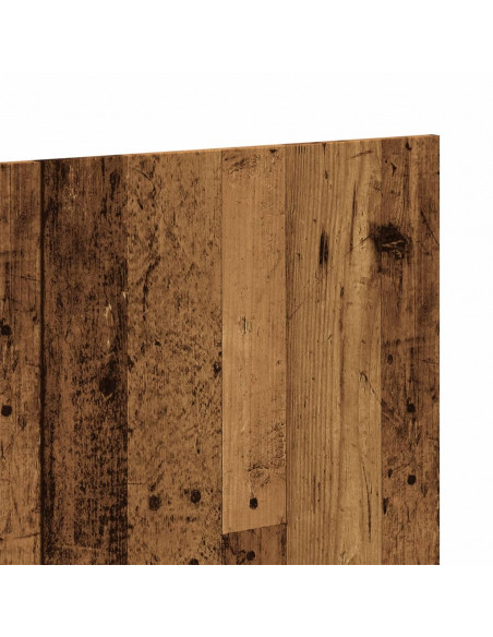 Testiera Legno Antico 200x1,5x80 cm Legno Multistrato