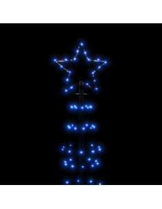 Illuminazione Albero di Natale con Picchetti 570LED Blu 300cm