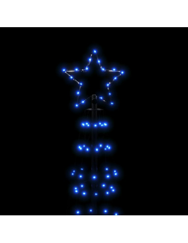 Illuminazione Albero di Natale con Picchetti 570LED Blu 300cm
